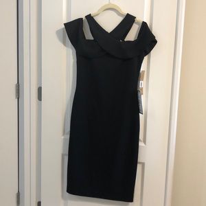 Rachel Roy Black Sheath Dress